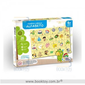 Quebra Cabeça Alfabeto 26 Peças