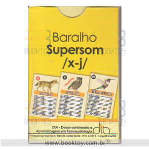 Baralho supersom /x-j/