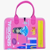 Livro Educativo Montessori Meu Livrinho Sensorial Maleta Educativa Princesas Livro Educativo Montessori Meu Livrinho Sensorial Maleta Educativa Princesas