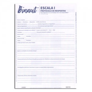 Binaut Escala I Protocolo de Respostas Vol. 3