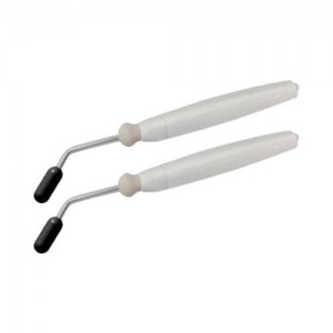 Canetas Condutivas com Ponteiras Cilíndricas de Silicone em Hastes Anguladas 
